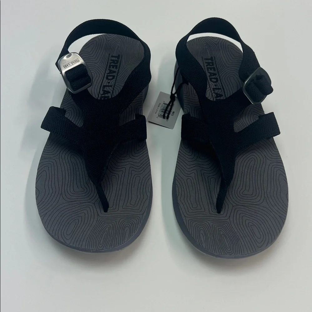 Tread Labs Albion Sandals Mens 11 Black Outdoor Comfort Supportive Shoes